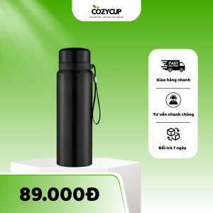 Bình giữ nhiệt màu đen
