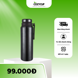 Bình giữ nhiệt màu đen