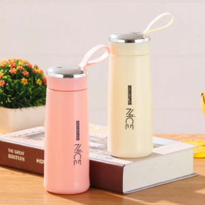 Bình giữ nhiệt màu da, hồng