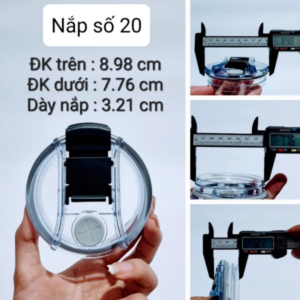 Kích thước nắp