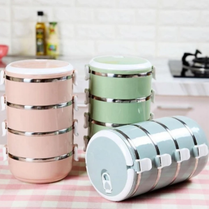 Hộp giữ nhiệt 4 tầng 3 màu CozyCup