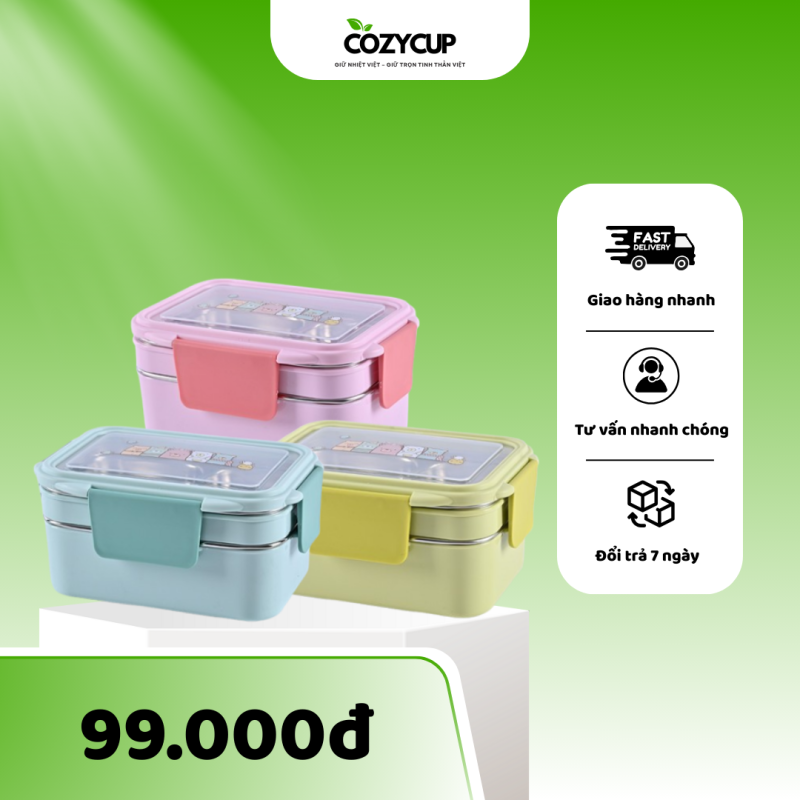 Hộp thức ăn trẻ em CozyCup