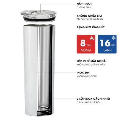 Lợi ích bình giữ nhiệt CozyCup giữ nóng lạnh hiệu quả