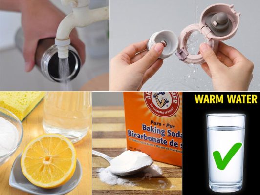 Những cách vệ sinh bình giữ nhiệt