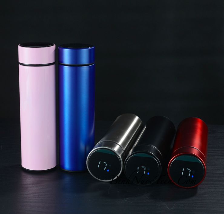 Bình giữ nhiệt hiển thị nhiệt độ