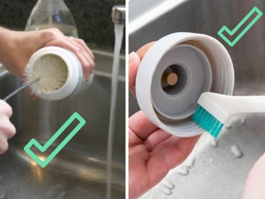 Vệ sinh bình giữ nhiệt mới mua thường xuyên
