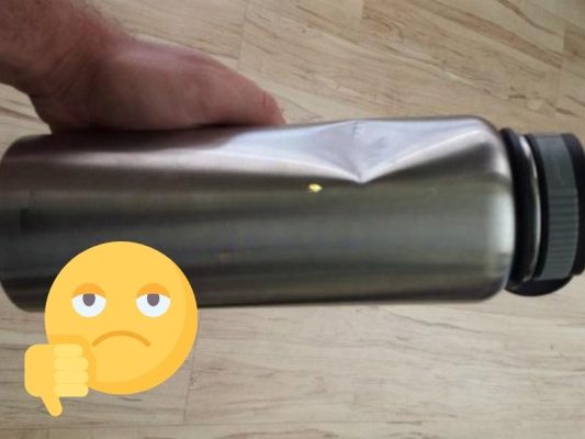 Bình giữ nhiệt bị móp
