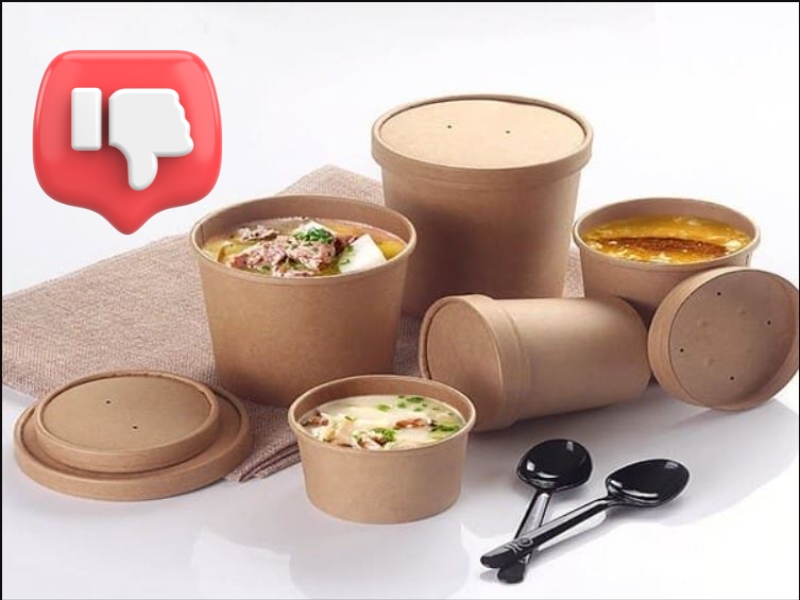 Đồ ăn quá nhiều nước trong hộp giữ nhiệt