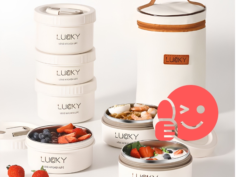 Hộp cơm giữ nhiệt nhiều tầng