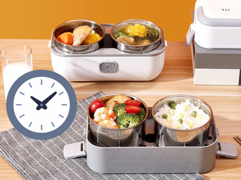 thời gian giữ nhiệt của hộp cơm giữ nhiệt