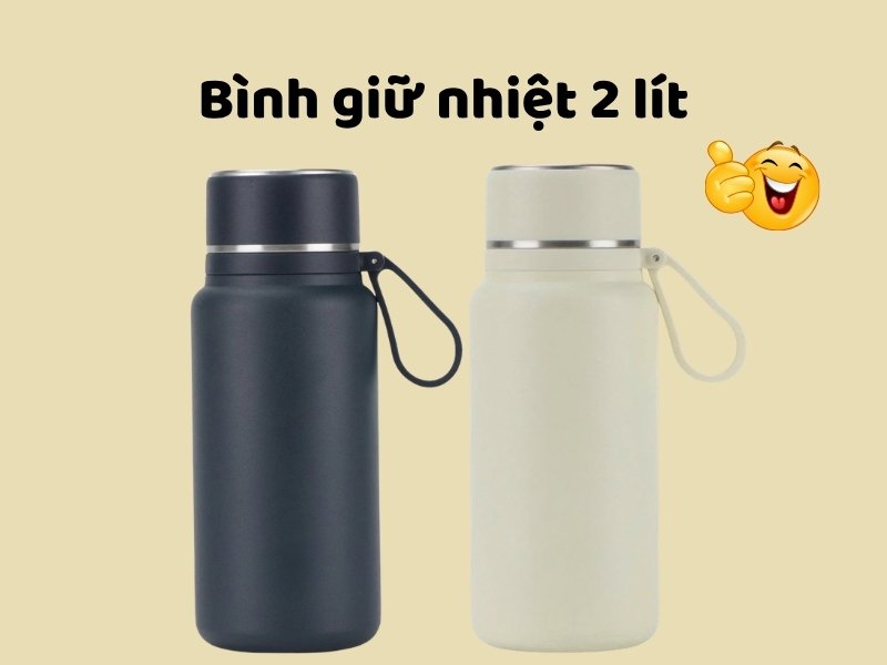 Nắp bình và gioăng silicon giúp khóa kín, chống rò rỉ.