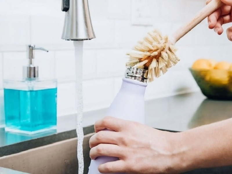 vệ sinh bình giữ nhiệt 500ml