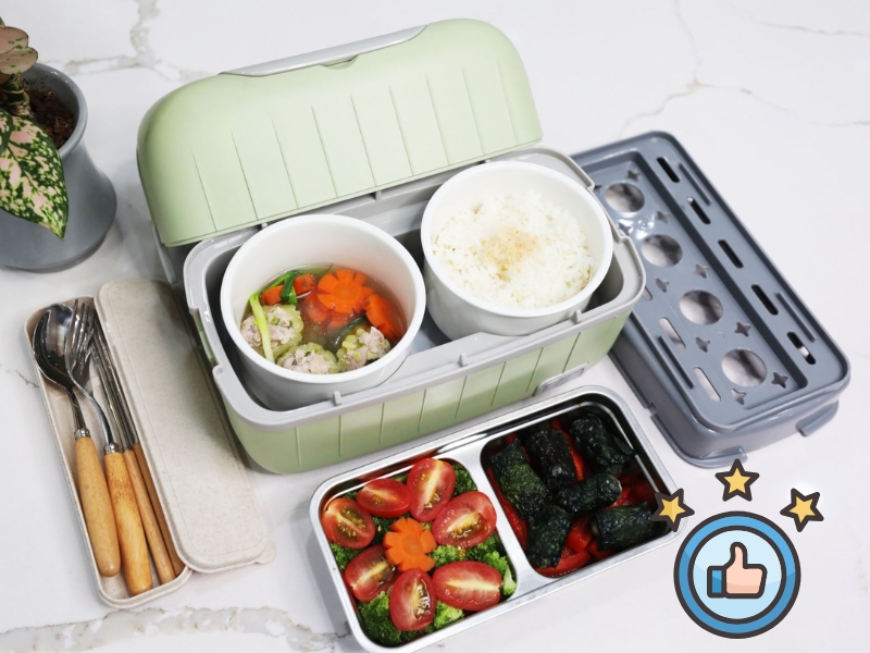 Khám phá những ưu điểm của hộp giữ nhiệt đựng thức ăn với chất liệu inox bền bỉ, dễ vệ sinh và giữ nhiệt lâu.