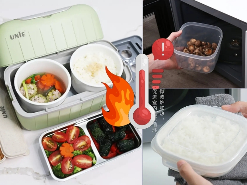 Học cách nấu cơm hộp mang đi làm kết hợp hộp giữ nhiệt để món ăn luôn nóng hổi và giữ trọn hương vị.