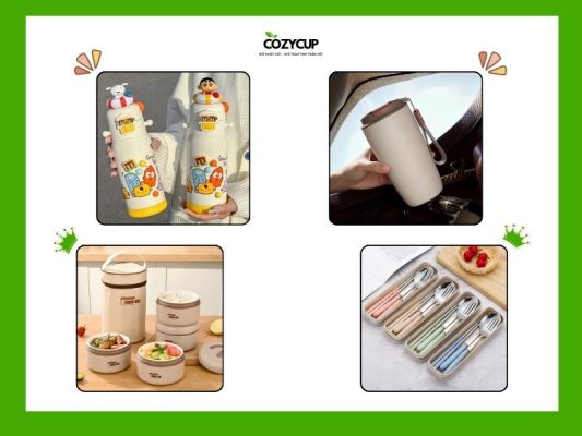 Ảnh kết luận của CozyCup tổng hợp về sản phẩm giữ nhiệt