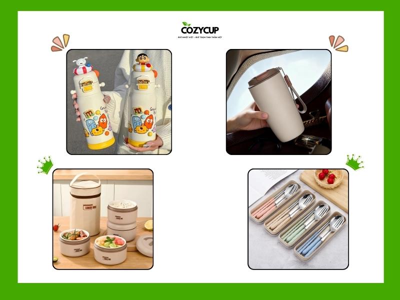 Ảnh kết luận của CozyCup tổng hợp về sản phẩm giữ nhiệt