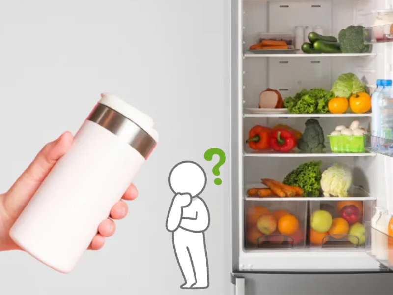 Nhiều người thắc mắc ly giữ nhiệt có bỏ tủ lạnh được không khi muốn làm lạnh nhanh đồ uống trước khi sử dụng.