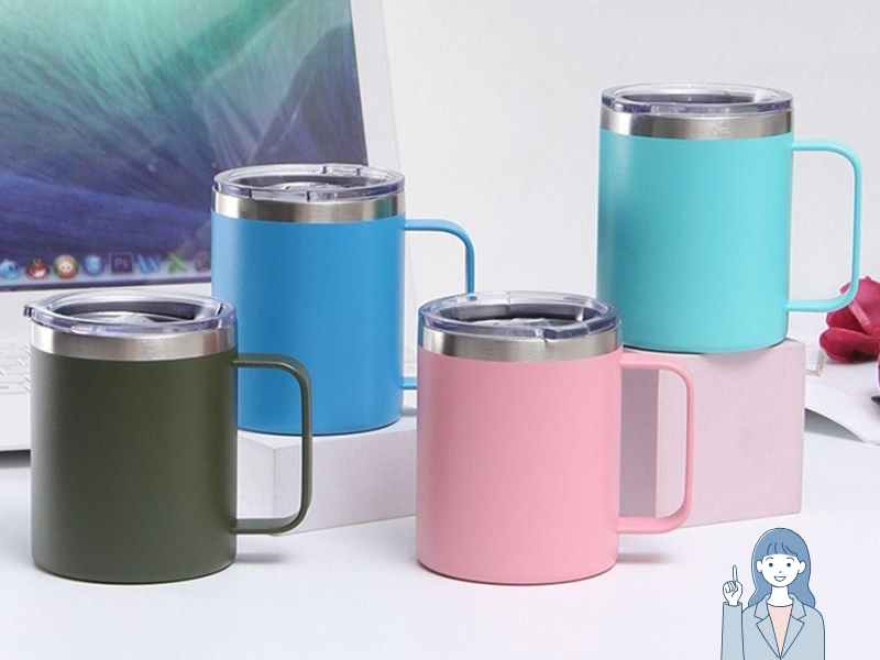 Khám phá mẫu ly giữ nhiệt có tay cầm đẹp, chất liệu inox bền bỉ, giữ nhiệt ổn định và phù hợp với nhiều nhu cầu sử dụng.