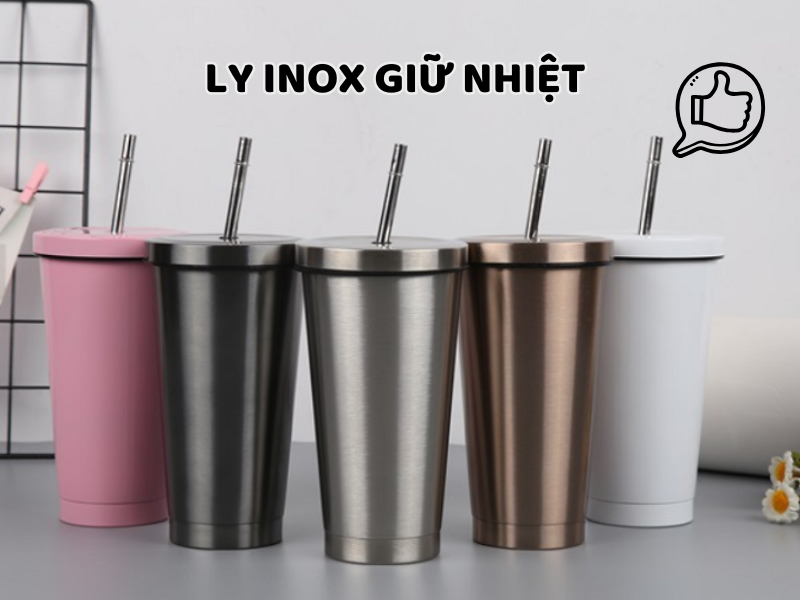 Ly inox giữ nhiệt là giải pháp tiện lợi giúp giữ nóng và giữ lạnh đồ uống trong nhiều giờ, phù hợp cho học tập, làm việc và du lịch.