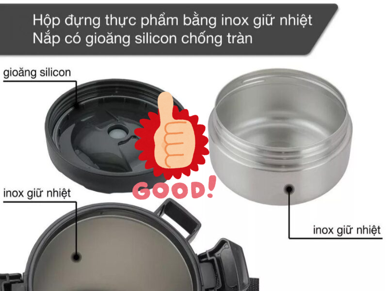 Hộp Cơm Giữ Nhiệt Inox 304 Có Tốt Không?