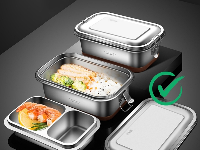Tìm hiểu cách chọn hộp cơm giữ nhiệt inox 304 chất lượng, chống rò rỉ và phù hợp mang cơm đi làm hoặc đi học.