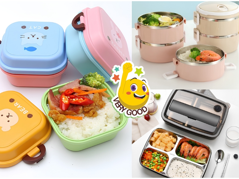 Bí quyết chuẩn bị cơm hộp cho chồng mang đi làm giúp món ăn giữ nóng lâu và thơm ngon đến giờ ăn.