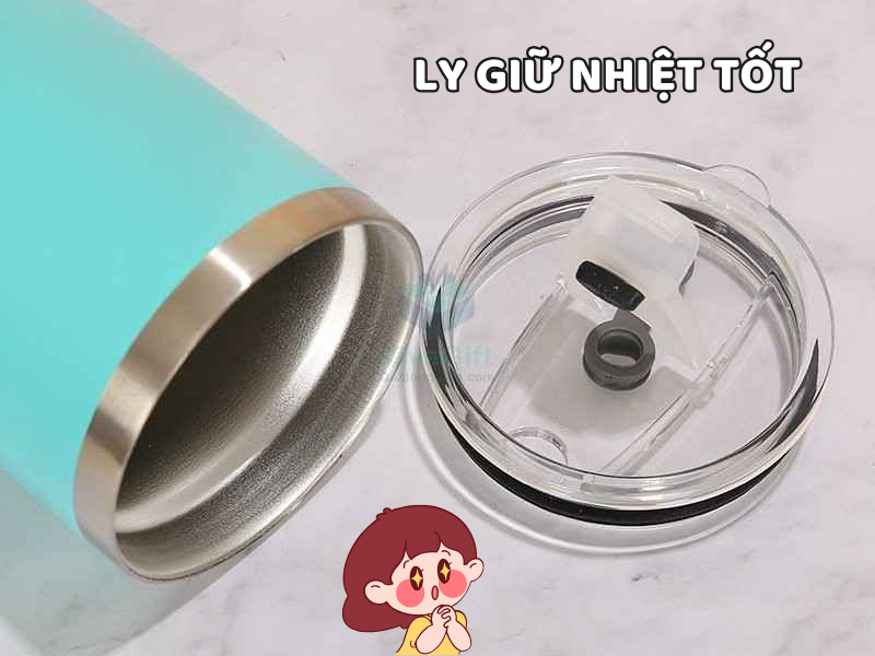 Ly giữ nhiệt tốt giúp giữ nóng, giữ lạnh hiệu quả, được làm từ chất liệu an toàn và phù hợp cho nhu cầu sử dụng hằng ngày.