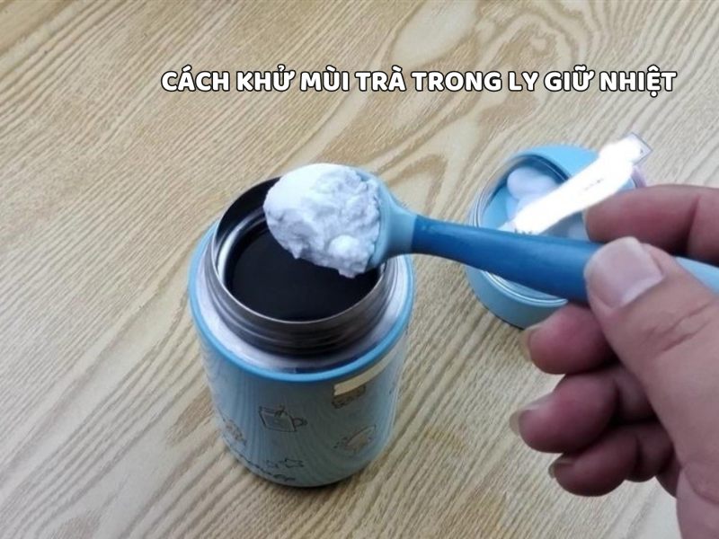 Cách khử mùi trà trong ly giữ nhiệt giúp loại bỏ mùi bám hiệu quả, giữ ly sạch sẽ và bảo toàn hương vị đồ uống cho những lần sử dụng tiếp theo.