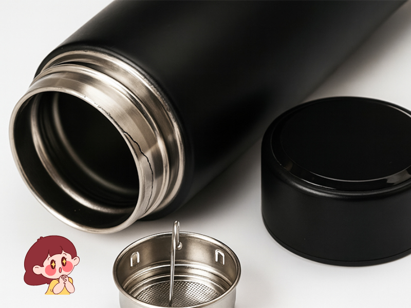 Cách mở ly giữ nhiệt bị kẹt nắp giúp bạn xử lý nhanh tình trạng nắp khó xoay, đồng thời hạn chế làm trầy xước hoặc biến dạng ly.