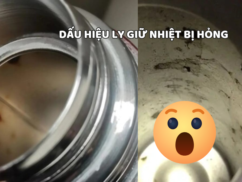 Dấu hiệu ly giữ nhiệt bị hỏng là gì? Tìm hiểu cách nhận biết sớm để đảm bảo an toàn khi sử dụng và duy trì hiệu quả giữ nhiệt.