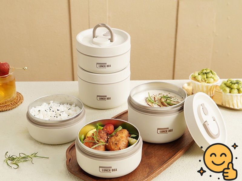 Giải đáp hộp cơm giữ nhiệt đựng súp được không cùng những lưu ý giúp hạn chế rò rỉ khi mang súp đi làm.
