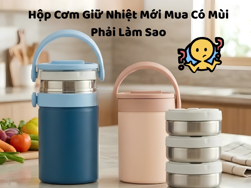 Hộp cơm giữ nhiệt mới mua có mùi phải làm sao? Tìm hiểu nguyên nhân và cách khử mùi hiệu quả trước khi sử dụng.