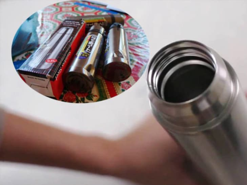 Ly giữ nhiệt mới mua có mùi thường có thể xử lý bằng cách vệ sinh kỹ và để khô hoàn toàn trước khi đựng đồ uống.