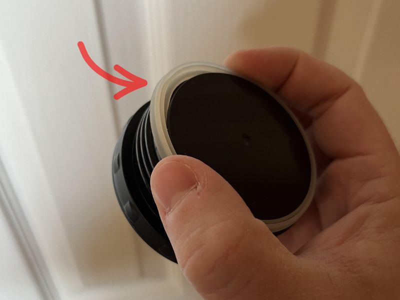 gioăng silicone và nắp bình giữ nhiệt