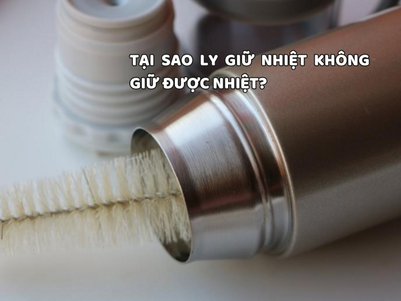 Tại sao ly giữ nhiệt không giữ được nhiệt? Tìm hiểu những nguyên nhân thường gặp như hỏng lớp chân không, nắp không kín hoặc chất liệu xuống cấp